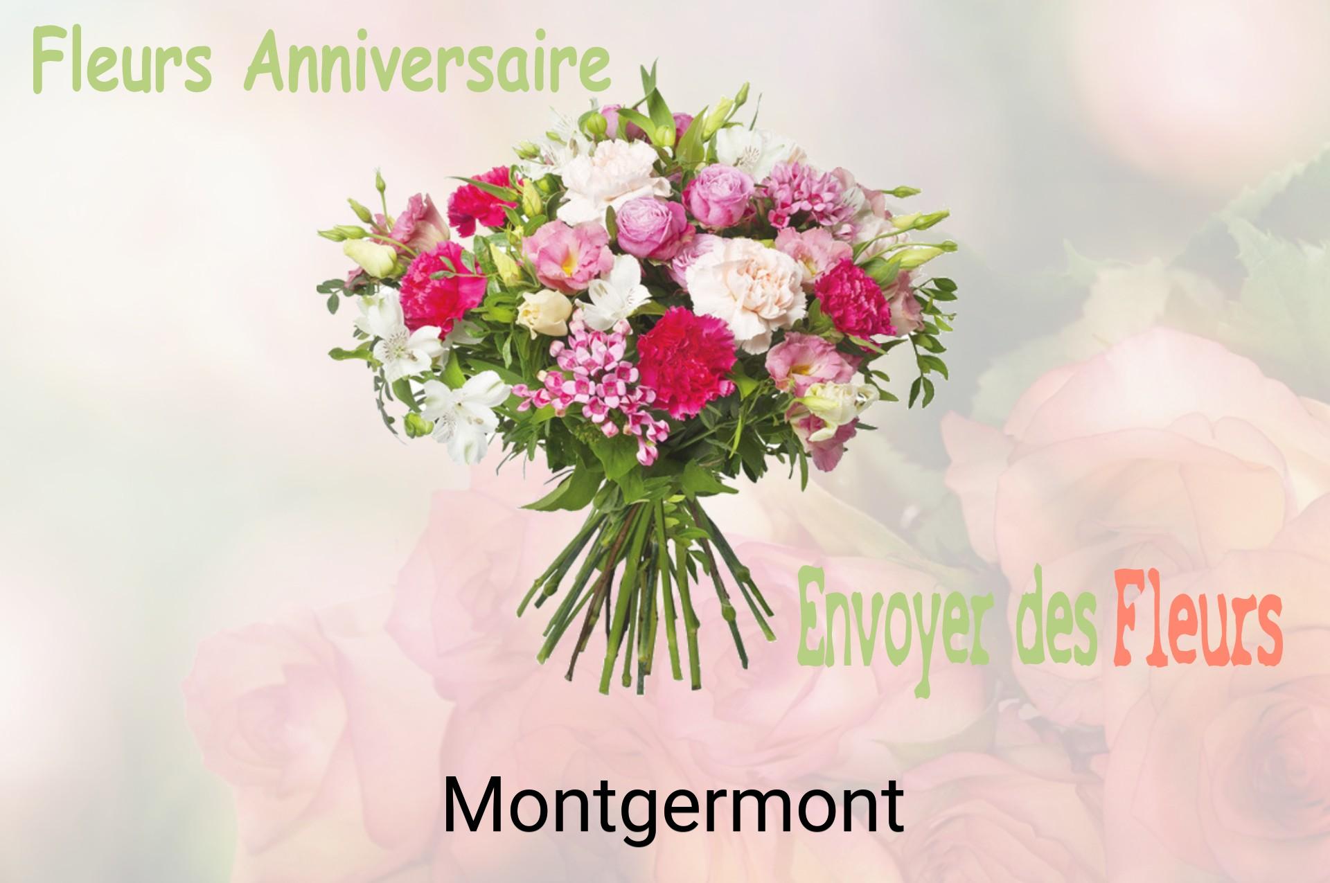 Bouquet de fleurs d’anniversaire livré à Montgermont
